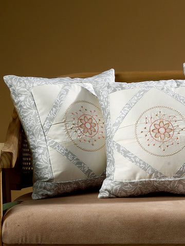 Grey Rectangle Cushion Covers – 14 x 14 inches