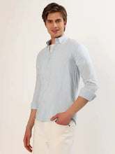 Sky Blue Stripe Classic Shirt