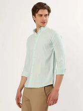 Sea foam Stripe Classic Shirt