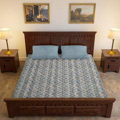 The Neel Pushp Bedsheet