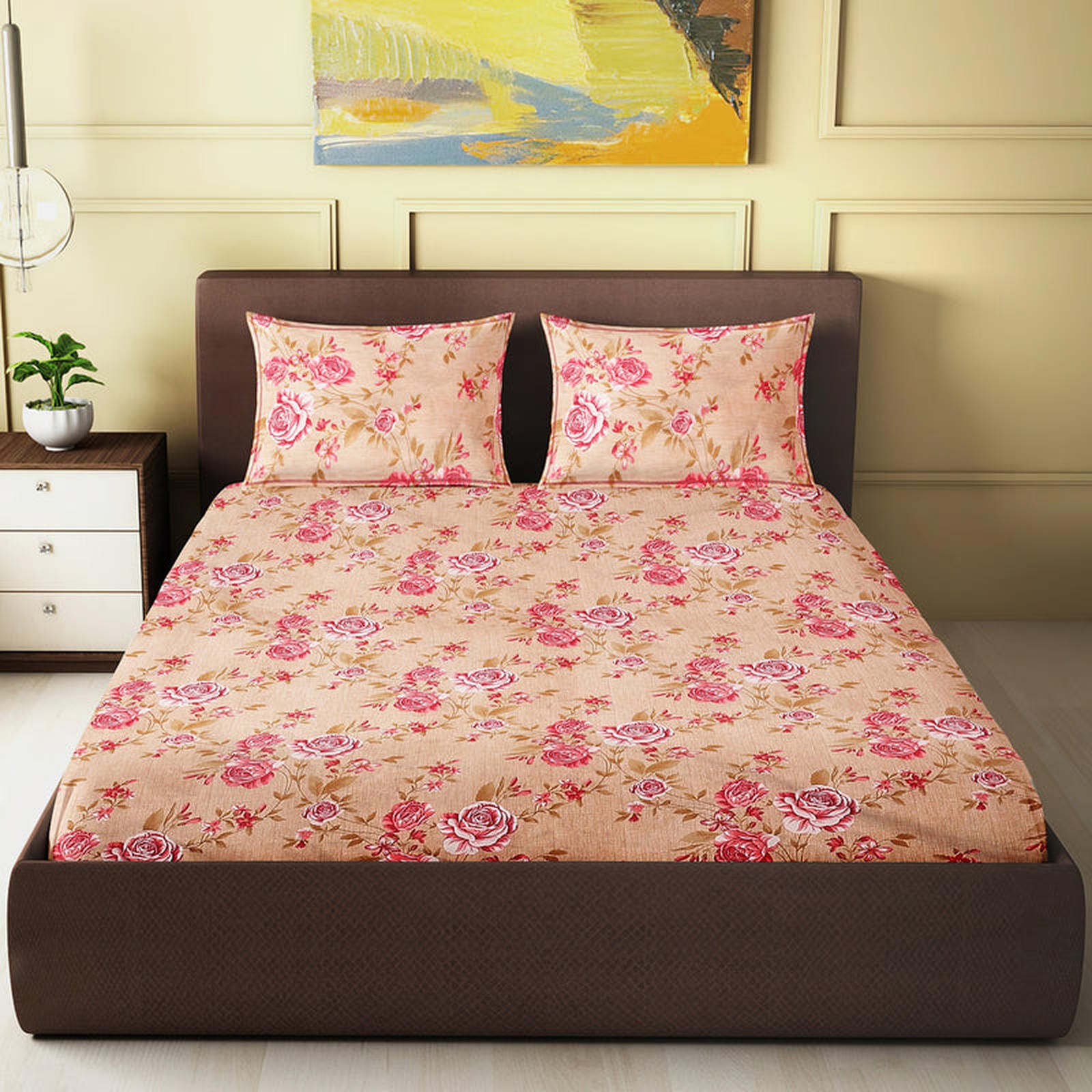 Komal Kusum Bedsheet - Furnish Factory