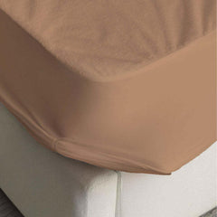 Light Brown Waterproof Mattress Protector – Ultimate Protection & Comfort - Furnish Factory