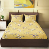 Golden Blossom Bedsheet