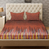 Surkhi Satrang Bedsheet