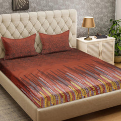 Surkhi Satrang Bedsheet