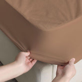 Light Brown Waterproof Mattress Protector – Ultimate Protection & Comfort - Furnish Factory