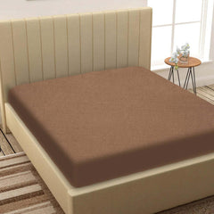Dark Brown Waterproof Mattress Protector – Ultimate Protection & Comfort