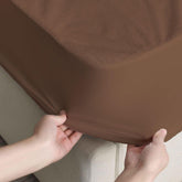 Dark Brown Waterproof Mattress Protector – Ultimate Protection & Comfort