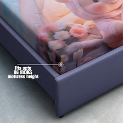 Cloud Cozy Teddy Bear 7D Cotton Fitted Bedsheet (90x100 inch) King Size