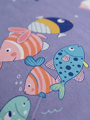 Ocean Dreamy Kids Bedsheet (60 x 90 inches)