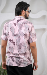 Men's Palm Leaf Rayon Hawaiian Shirt