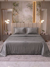 Celestial Grey Arctic Grace Bedsheet