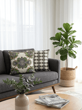 Elegant Reversible Satin Cushion Cover