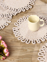 Earth thread- Braided Jute Table Placemats (Round 10.5 inch)
