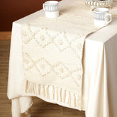 Beige Table Runner