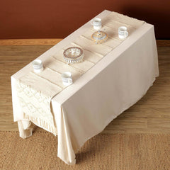 Beige Table Runner