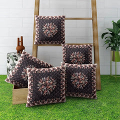 Rustic Lily Cushion Cover (16x16 inch)