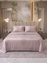 Celestial Rose Arctic Grace Bedsheet