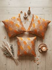 Sunlit Brocade Embroidered Cushion Cover (16*16 inch) - Furnish Factory
