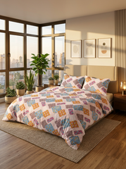 Jaipuri Mosaic Bliss Premium Bedsheet