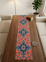 Royal Mandala Canvas Printed Table Runner for Dining and Center Table (13x 60 inch) - Furnish Factory