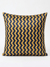 Golden Wave Canvas Cushion cover (16*16 inch)