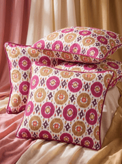 Ethnic Canvas Mandala Cushion Cover (16*16 inch) - Furnish Factory