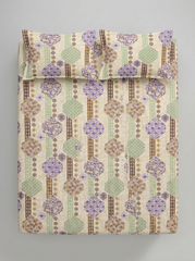 Jaipuri Pastel Mosaic Premium Bedsheet