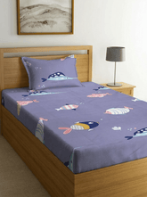 Ocean Dreamy Kids Bedsheet (60 x 90 inches)