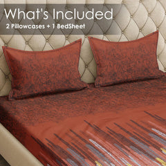 Surkhi Satrang Bedsheet