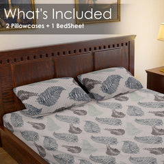 Neelpatra Vibes Bedsheet