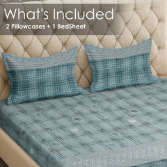 The Neelrekha Charm Bedsheet - Furnish Factory