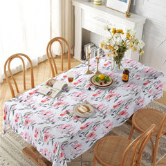 Soft Garden Whisper Satin Table Cloth (6/8 Seater)