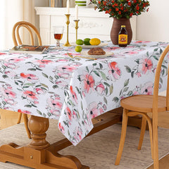 Soft Garden Whisper Satin Table Cloth (6/8 Seater)
