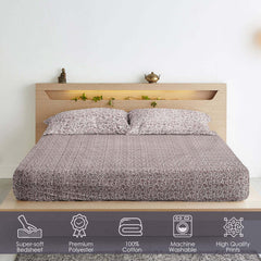 The Gulabi Bel Bedsheet