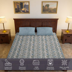 The Neel Pushp Bedsheet