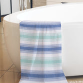 Nautical Striped Turkish Towel | 100% Cotton | Soft & Quick-Drying