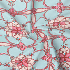 Elegant Mint Harmony Satin Table Cloth (6/8 Seater)