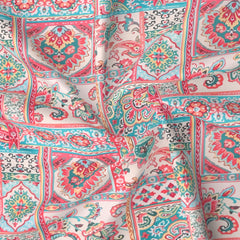 Festival Tile Harmony Satin Table Cloth (6 Seater)