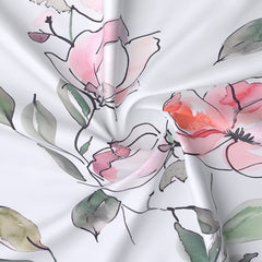 Soft Garden Whisper Satin Table Cloth (6/8 Seater)