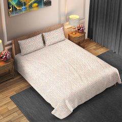 Royale Pastel Cotton Bedsheet (108×108 inch) Super King - Furnish Factory
