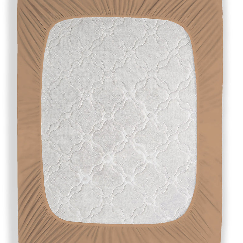 Light Brown Waterproof Mattress Protector – Ultimate Protection & Comfort