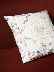 Floral Diamond Cushion Covers  – 16 x 16 inches