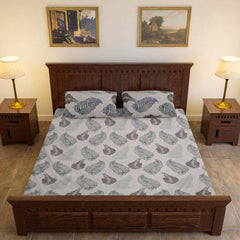 Neelpatra Vibes Bedsheet