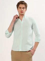 Sea foam Stripe Classic Shirt