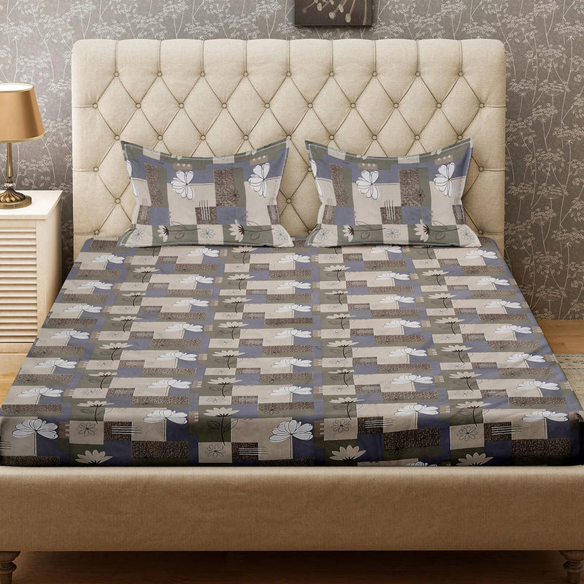 The Gulistaan Patchwork Bedsheet