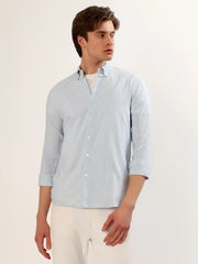 Sky Blue Stripe Classic Shirt