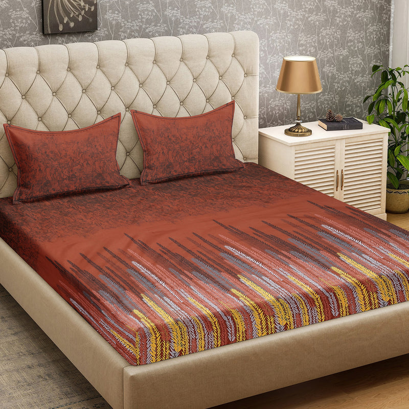 Surkhi Satrang Bedsheet