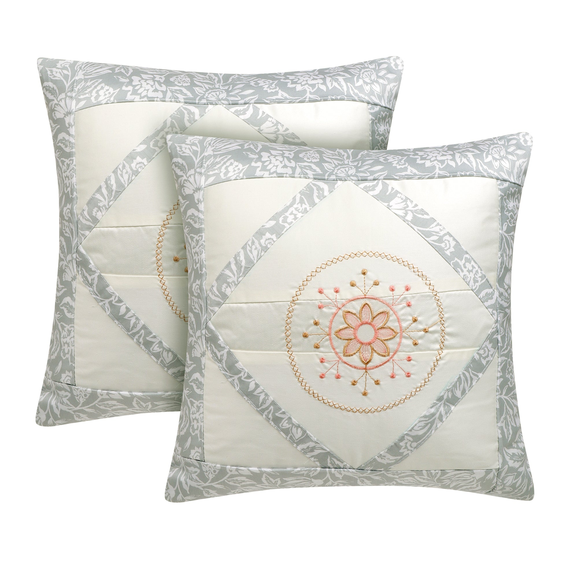 Grey Rectangle Cushion Covers   – 14 x 14 inches