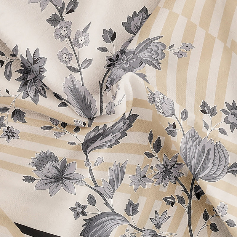 Kesar Rang Bedsheet